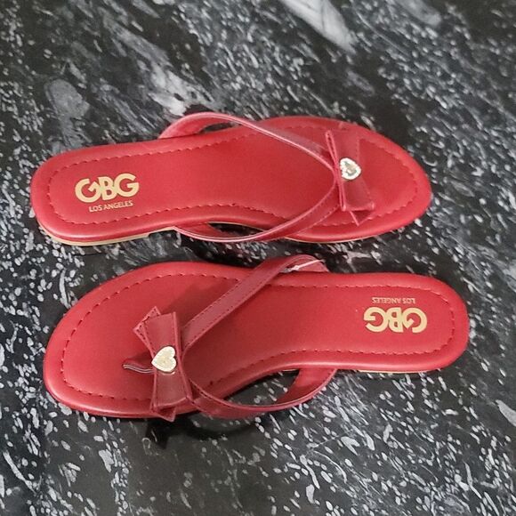 BRAND NEW GBG BOWNOT SLIP ON WOMENS FLAT SANDALS - Picture 4 of 14